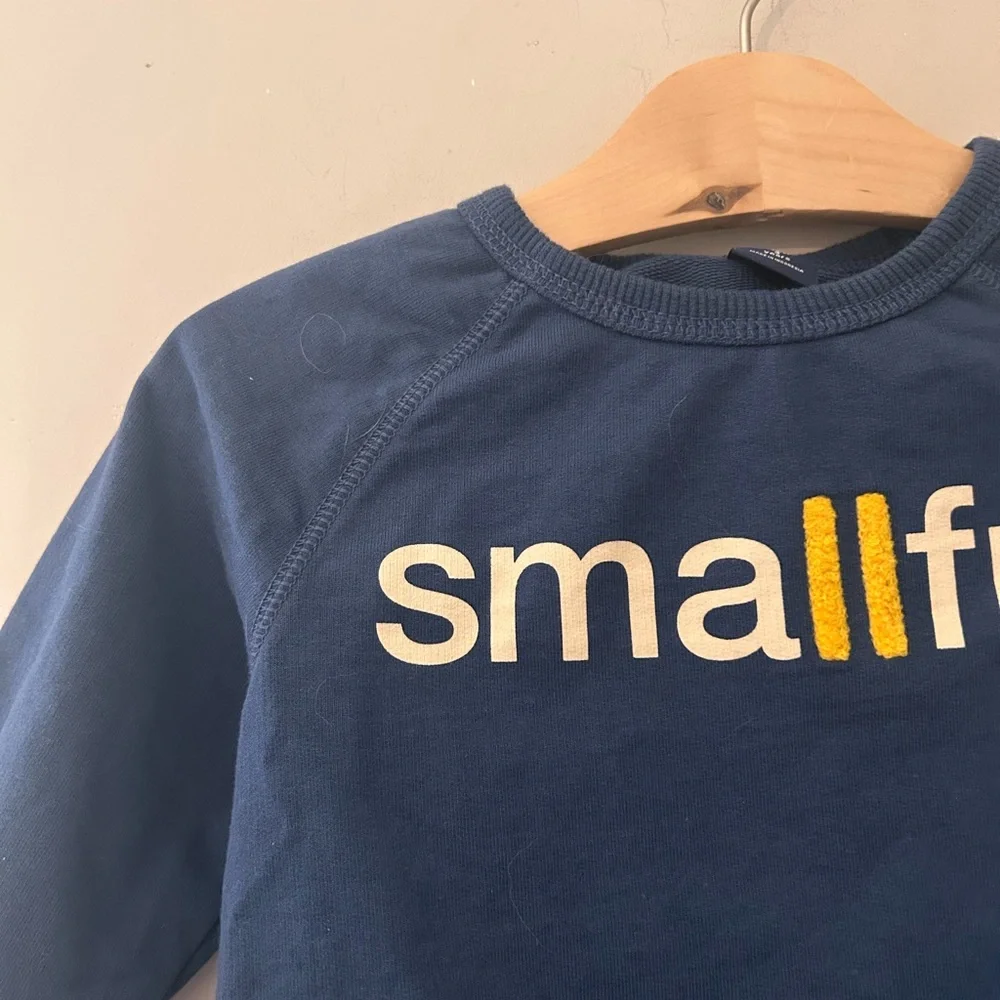 $20 ADD ON  Baby Gap small fry navy blue sweatshirt Zara‎ Jamie Kay